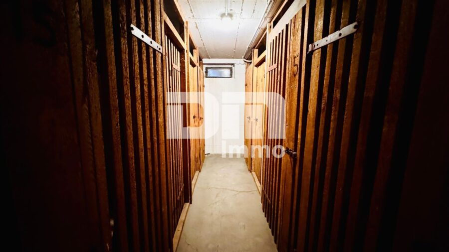 Gepflegte Dreizimmerwohnung mit Balkon in infrastrukturell günstiger Lage mit Traumblick - Kellerräume / Verschläge